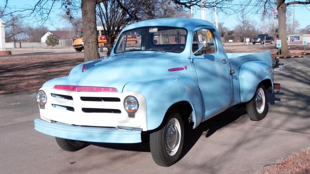Larry Gadbury has owned this Vienna Blue 1955 Studebaker pickup for almost 40 years. Once his daily driver, it was put away years ago. It was given a complete restoration over the last five years, bringing it back to near showroom level.