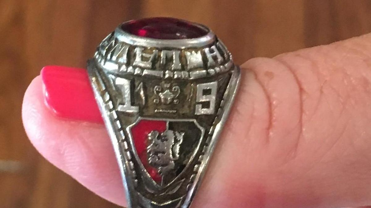 The class ring that Jay Hiltgen found at Cessna Stadium 33 years ago is about to be reunited with its owner.
