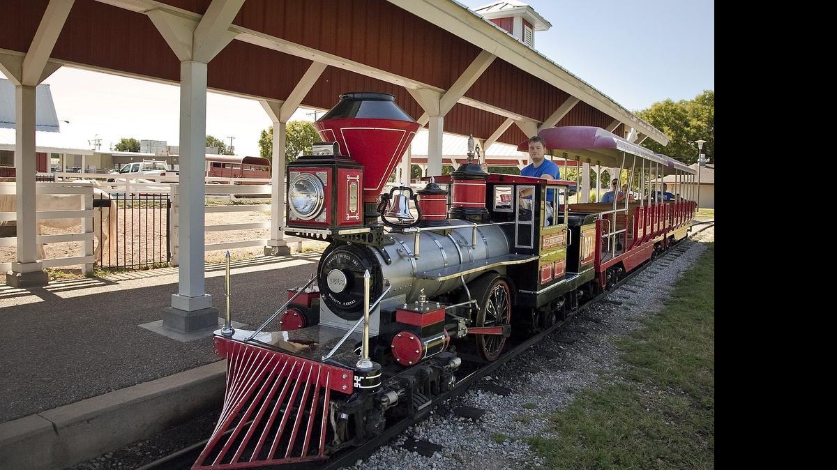 
Train rides will be available at O.J. Watson Park.
