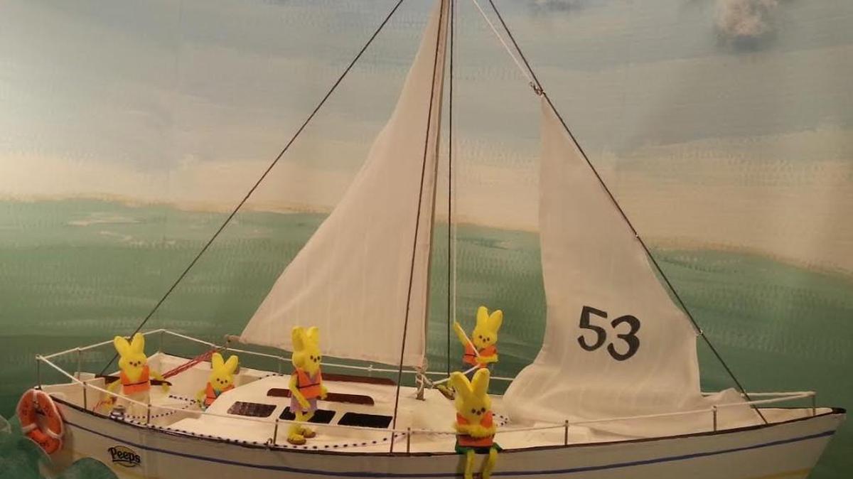 One of the entries in last year’s Peeps diorama contest