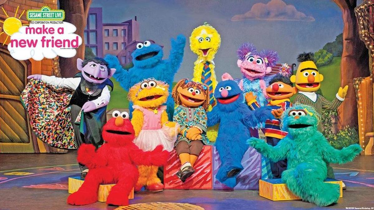 
Favorite “Sesame Street” characters will star in “Sesame Street Live: Make a New Friend” at Intrust Bank Arena in January.

