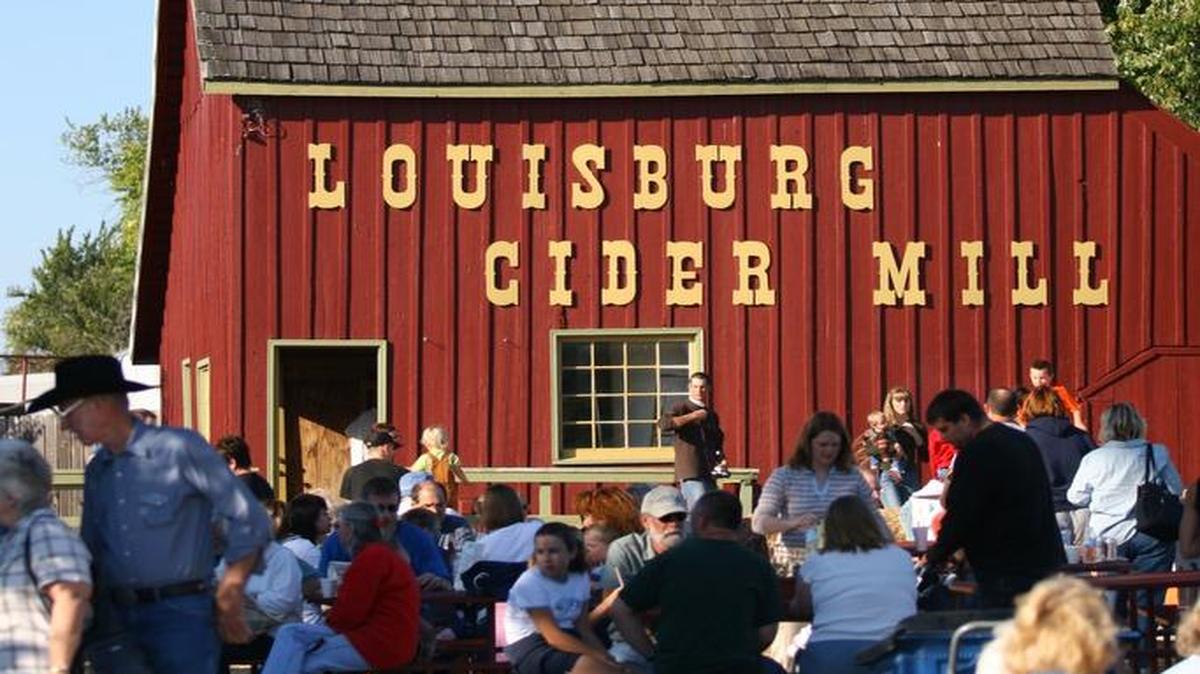 The Louisburg Cider Festival is held two weekends in the fall.