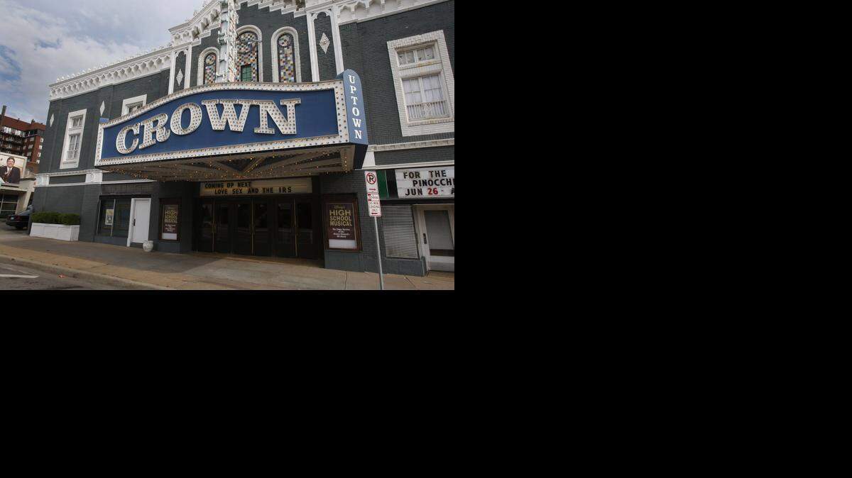 
The Crown Uptown Theatre, 3207 E. Douglas, will become an events venue, its owners say, dropping shows and musicals.

