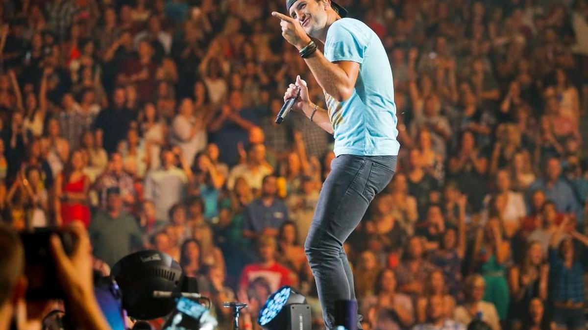 Luke Bryan, who performed at Intrust Bank Arena in 2013, had dance moves worth the price of admission.