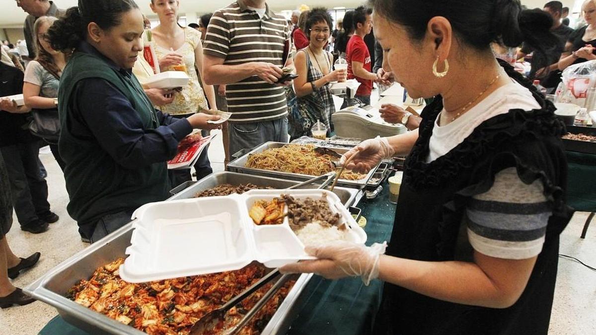 The most popular part of the annual Wichita Asian Festival has always been the food vendors.