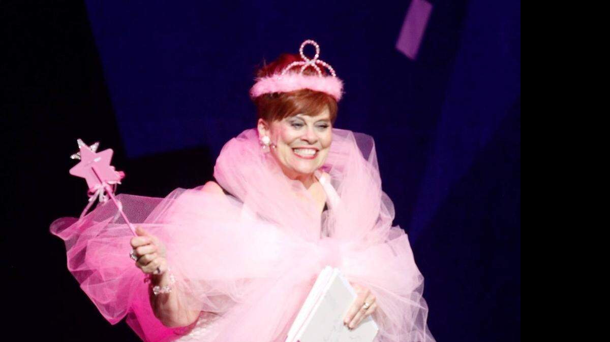 Bonnie Bing plays the Fairy Tale Princess in the Gridiron show.