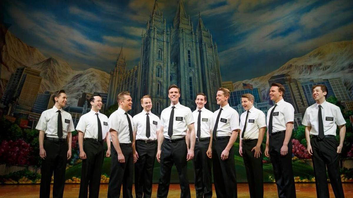 The national touring production of “The Book of Mormon,” which kicks off the 2015-2016 season for Theater League, is a high-energy romp with an eager young cast.