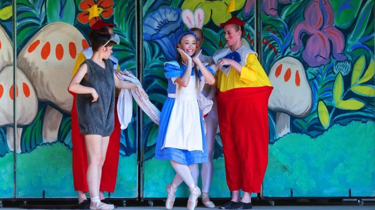 Ballet Wichita will perform “Alice in Wonderland” at various local parks this weekend.