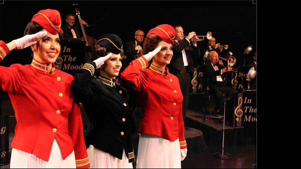 
“In the Mood” brings back the music of the big-band era. 
