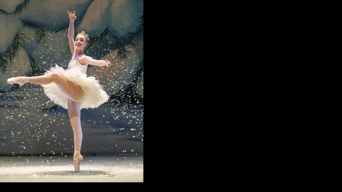 
Sophie Meyer will be the Snow Queen in this year’s Friends University production of “The Nutcracker.” (Dec. 10, 2014)
