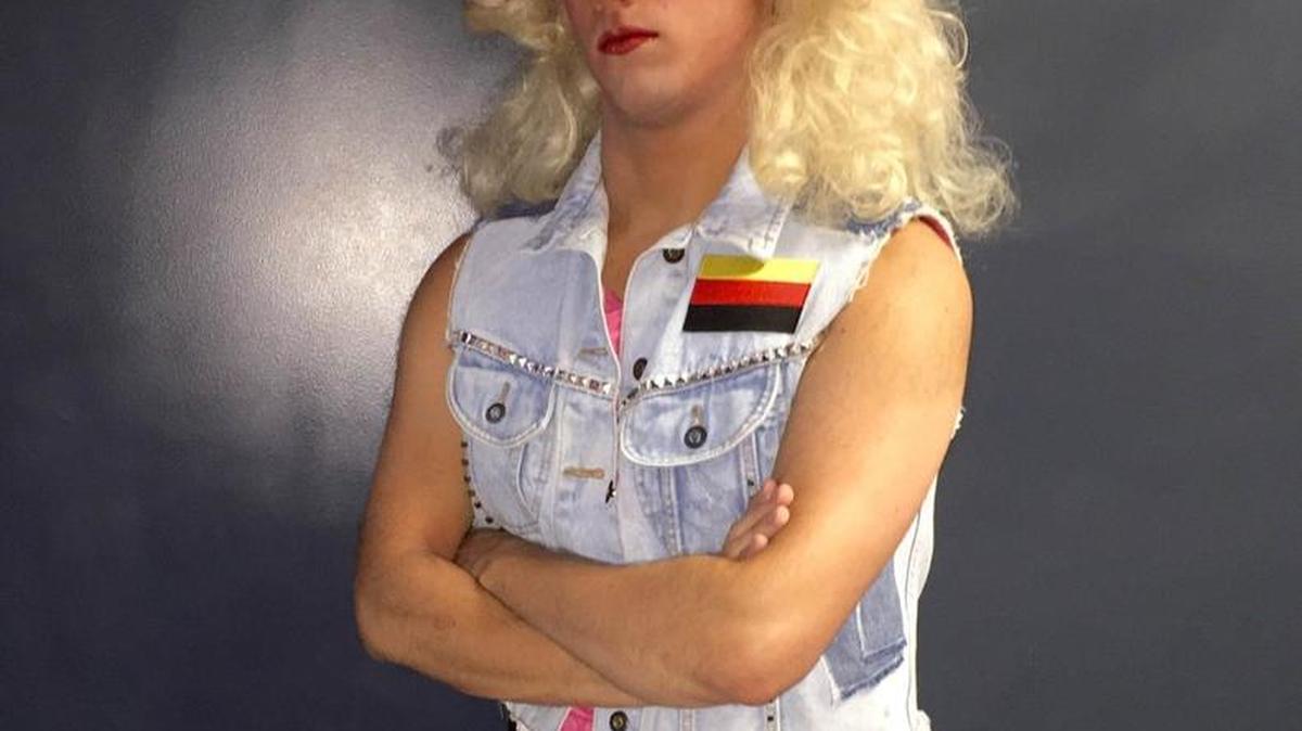 Hedwig (nee Hansel) is Dalton Zogleman plays the leading role in “Hedwig and the Angry Inch,” playing Aug. 25-27 at Crown Uptown.