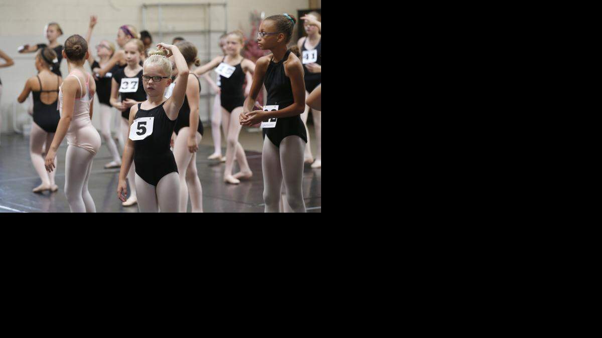 
Dancers ages 8 to 11 audition Sunday for Wichita Ballet’s production of “The Nutcracker.” (Aug. 24, 2014)
