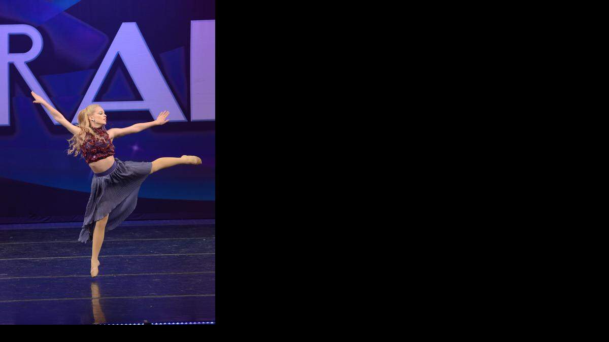 
A dancer performs at a Talent On Parade regional competition in Wichita earlier this year.

