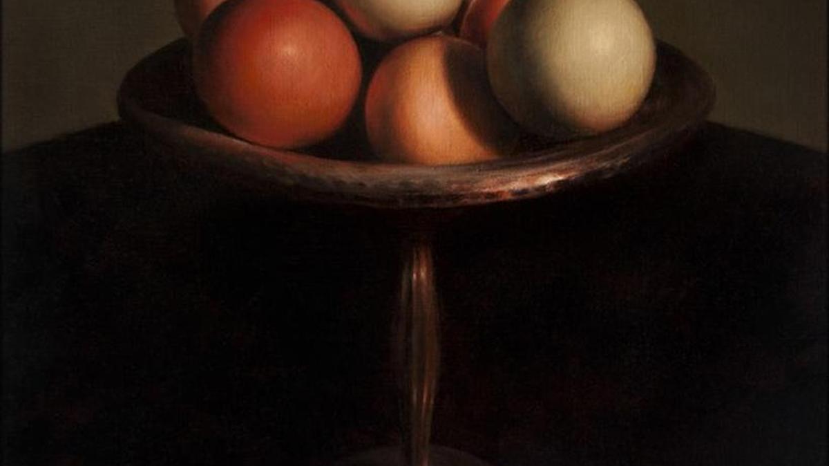 “Great Bounty” by Ernest Wood III, who will be at the Art & Book Fair.