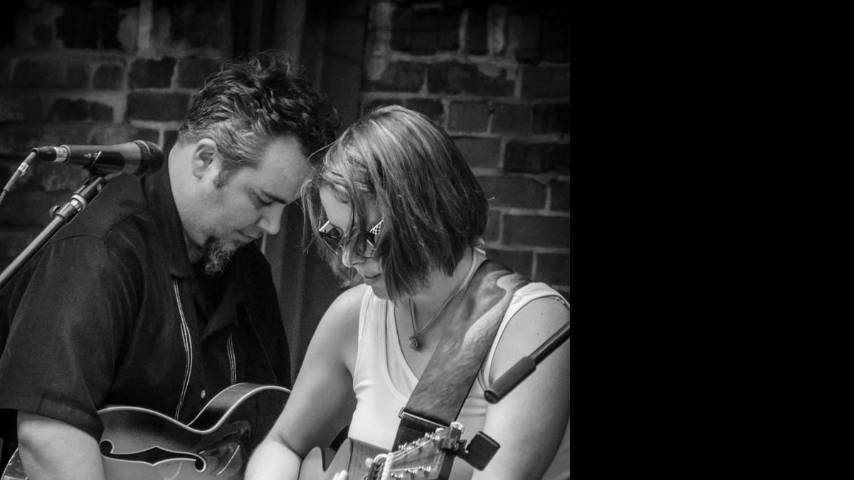 
Nikkie Moddelmog, shown with Shane Marler, will perform outside the Ulrich on Thursday.
