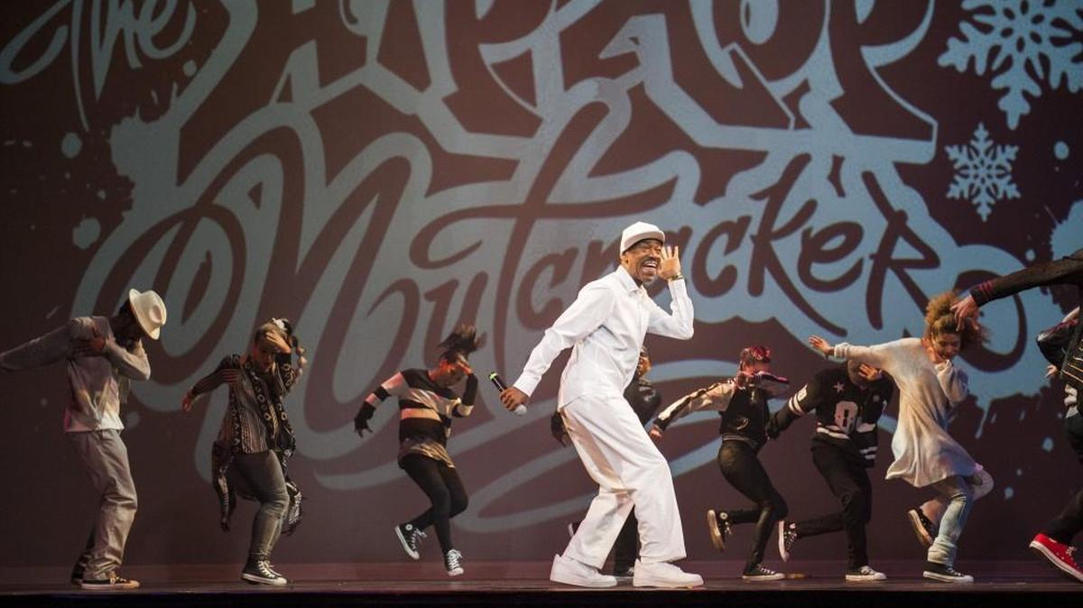 “The Hip Hop Nutcracker,” with rapper Kurtis Blow, will be performed at the Orpheum Theatre on Tuesday.