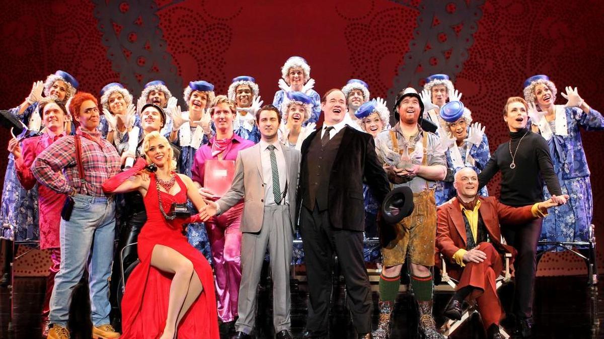 “The Producers” holds the Broadway record with 12 Tony Awards. The musical is playing at Century II.