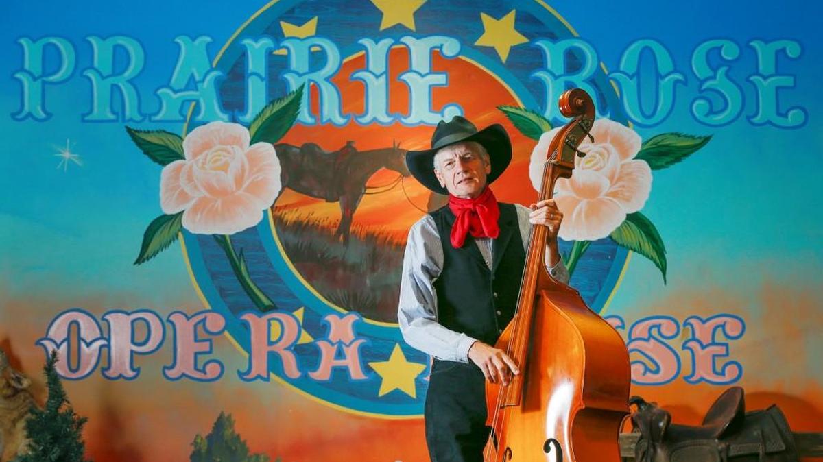 Prairie Rose Rangers featuring bass player Orin Friesen will perform as part of the Kansas Day festivities at the Wichita-Sedgwick County Historical Museum.