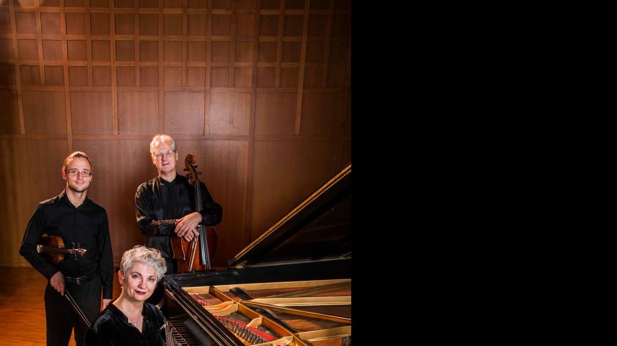 
Evgeny Zvonnikov, left, Julie Bees and Leonid Shukaev will perform at Chamber Music at the Barn.
