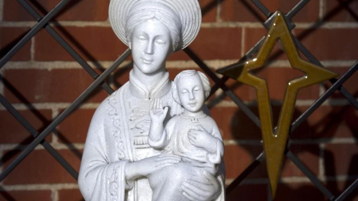 Vietnamese Catholics venerate Our Lady of La Vang, and her likeness can be seen in various locations in Wichita, including a shrine behind St. Anthony’s Church.