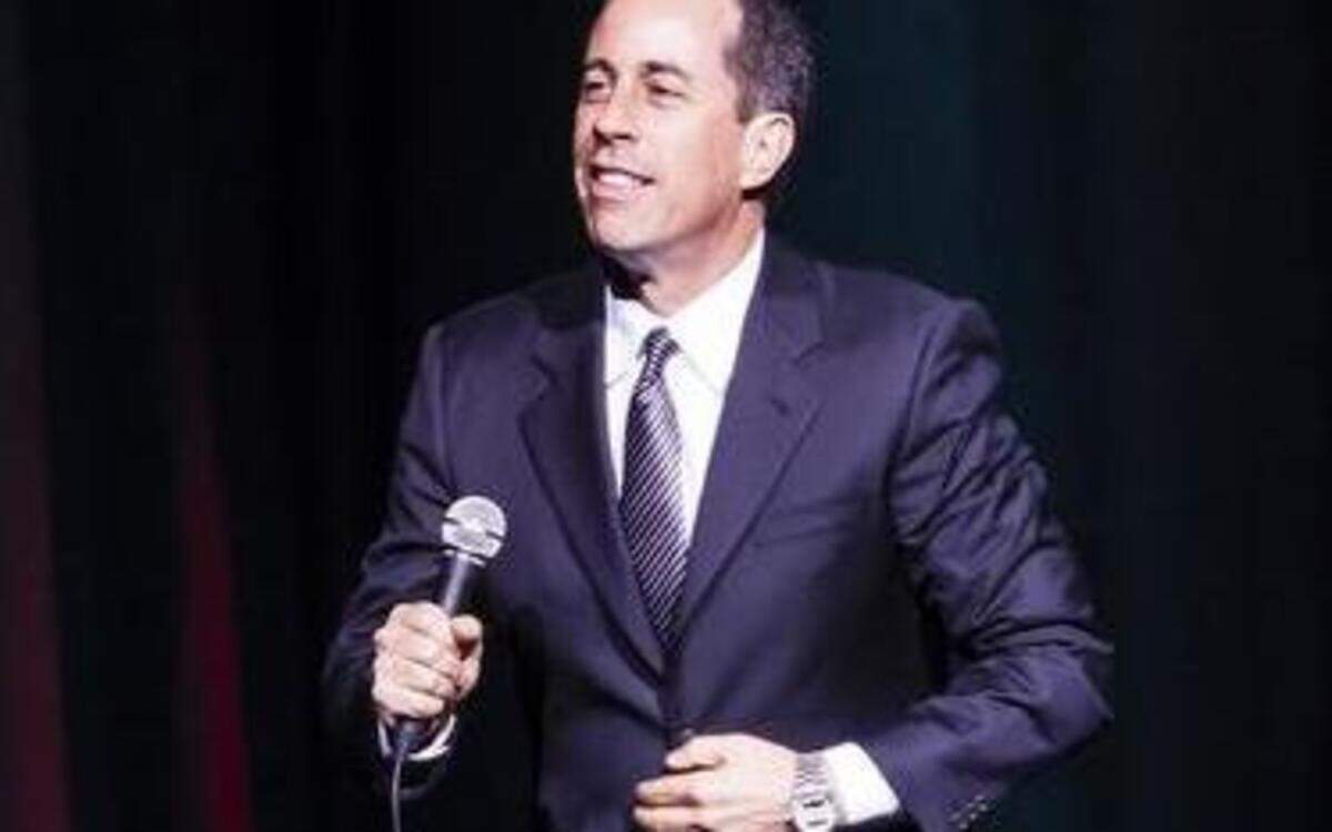 
Jerry Seinfeld, shown here in 2012, took to the stage at Wichita’s Century II Concert Hall on Thursday night.
