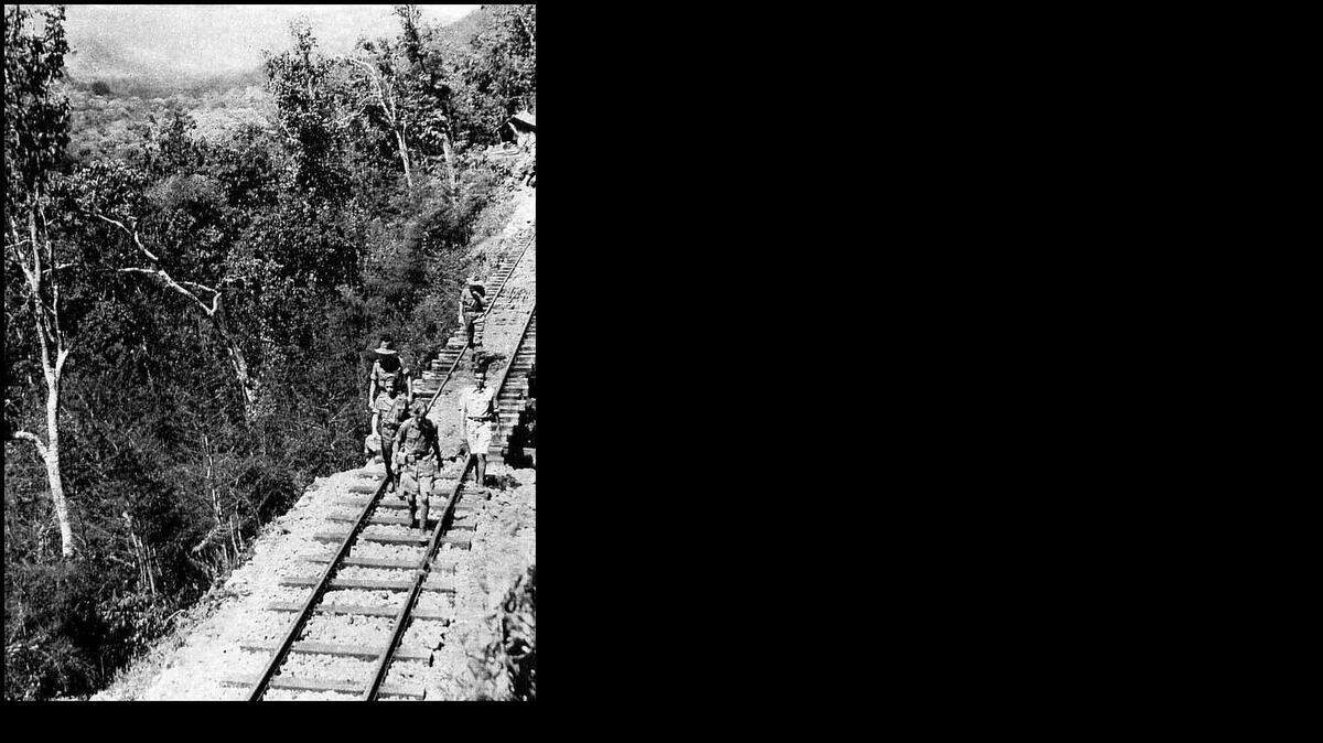 
In February 1943, the Japanese tried to build a railway, “The Line,” connecting China, Burma and India, a line that would allow the Japanese to supply their over-extended forces by land. 
