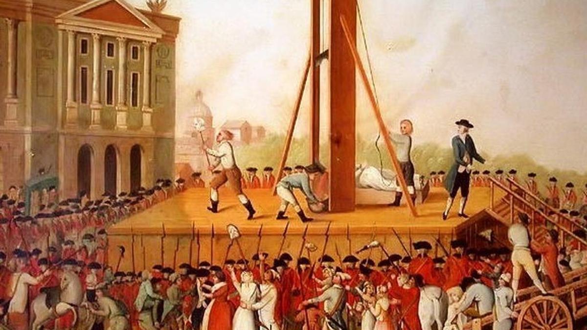 The execution of Marie Antoinette marked the extent of the French terror after the revolution.