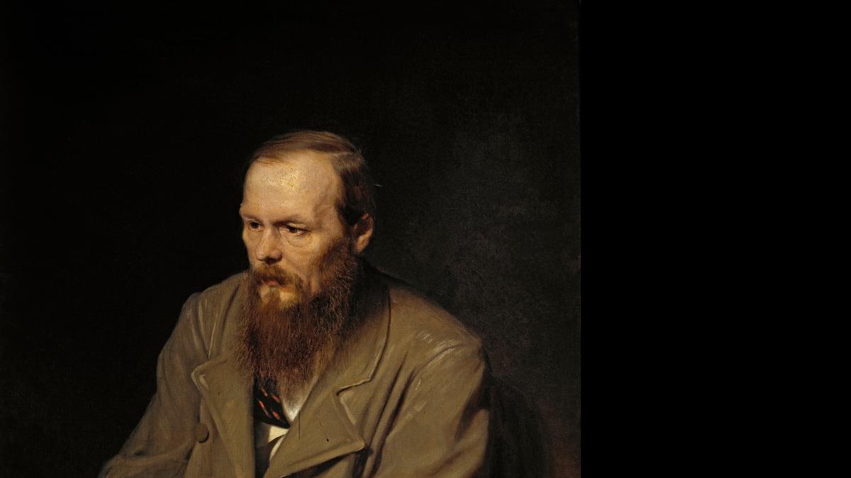
Fyodor Dostoyevsky, in this 1872 portrait, is often compared to fellow Russian author Leo Tolstoy as the greatest novelist of all time. 
