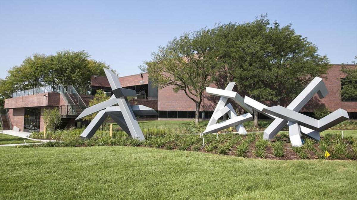 
The new $3 million Wichita Art Musuem garden. (Sept. 2, 2015) 
