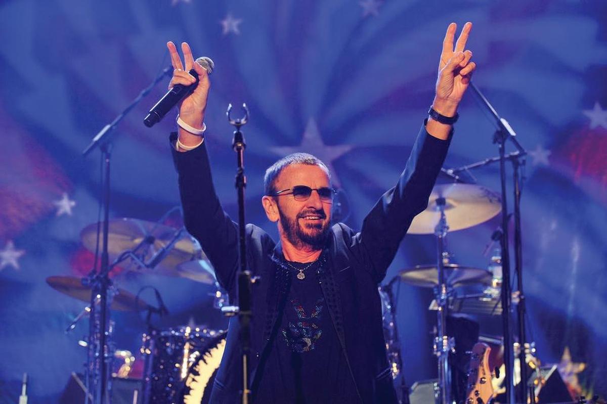 Ringo Starr will perform Sunday at Hartman Arena.