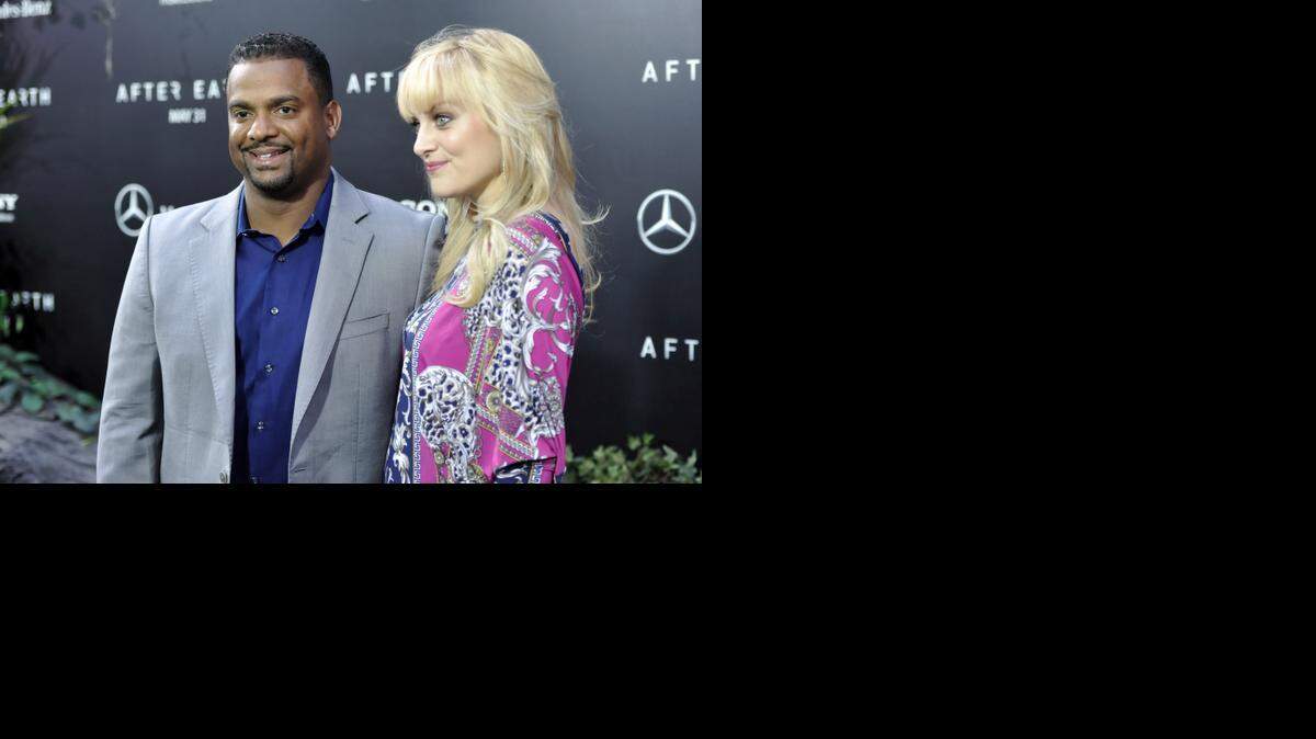 
Actor Alfonso Ribeiro and wife Angela in 2013. Ribeiro was announced as a cast-member of the new season of “Dancing With the Stars.”
