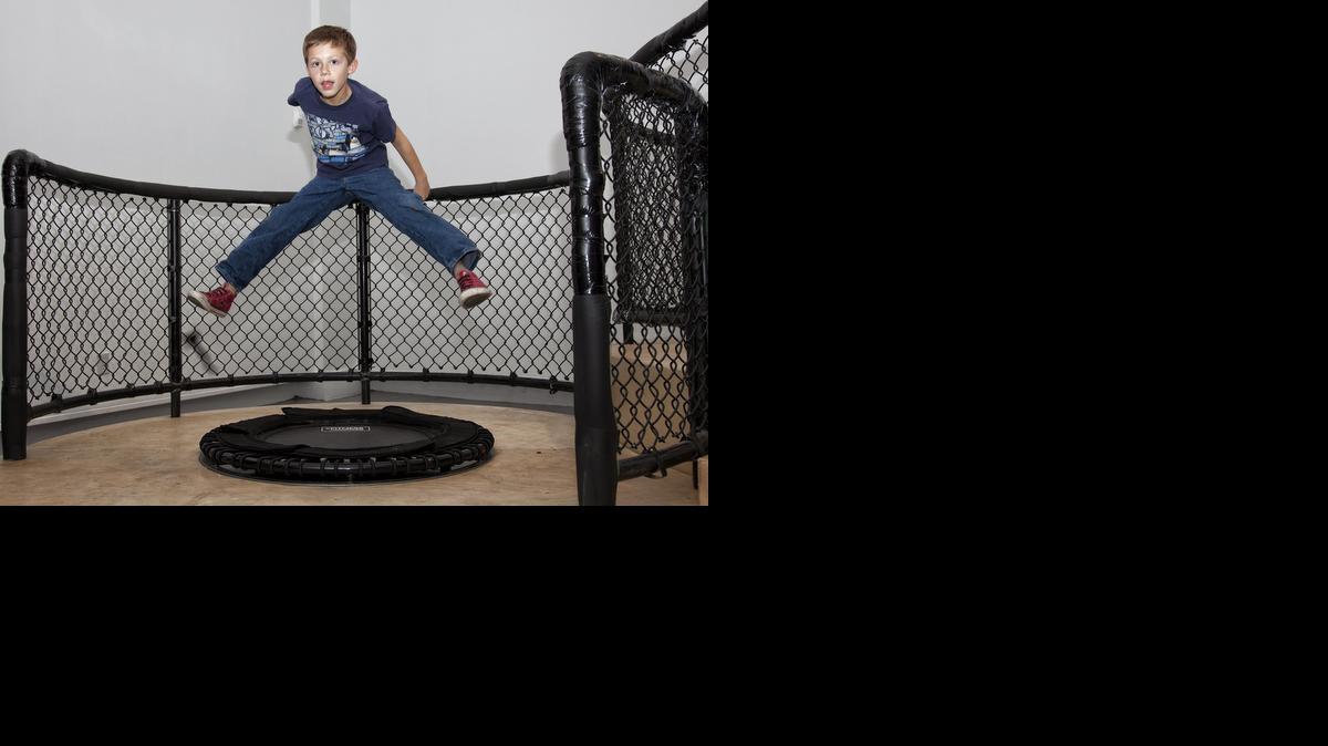 
The Momentum Machine is party of the about-to-close “Tony Hawk: Rad Science” exhibit at Exploration Place.
