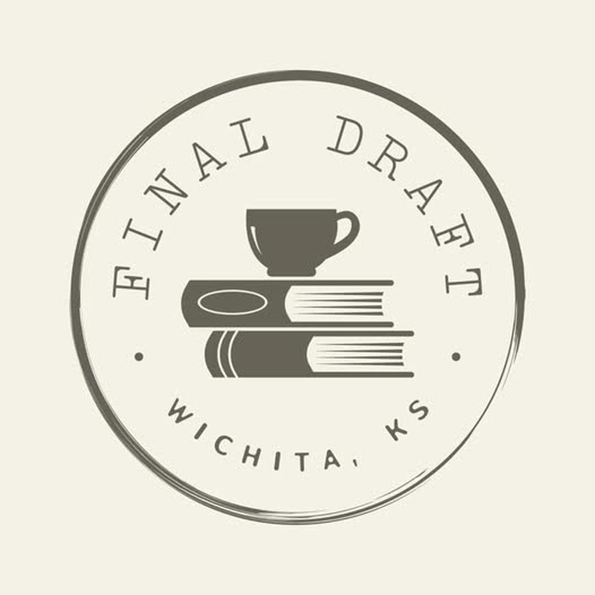 The logo for Final Draft, a combination book store/ coffee shop/ bar that will open this summer in Delano
