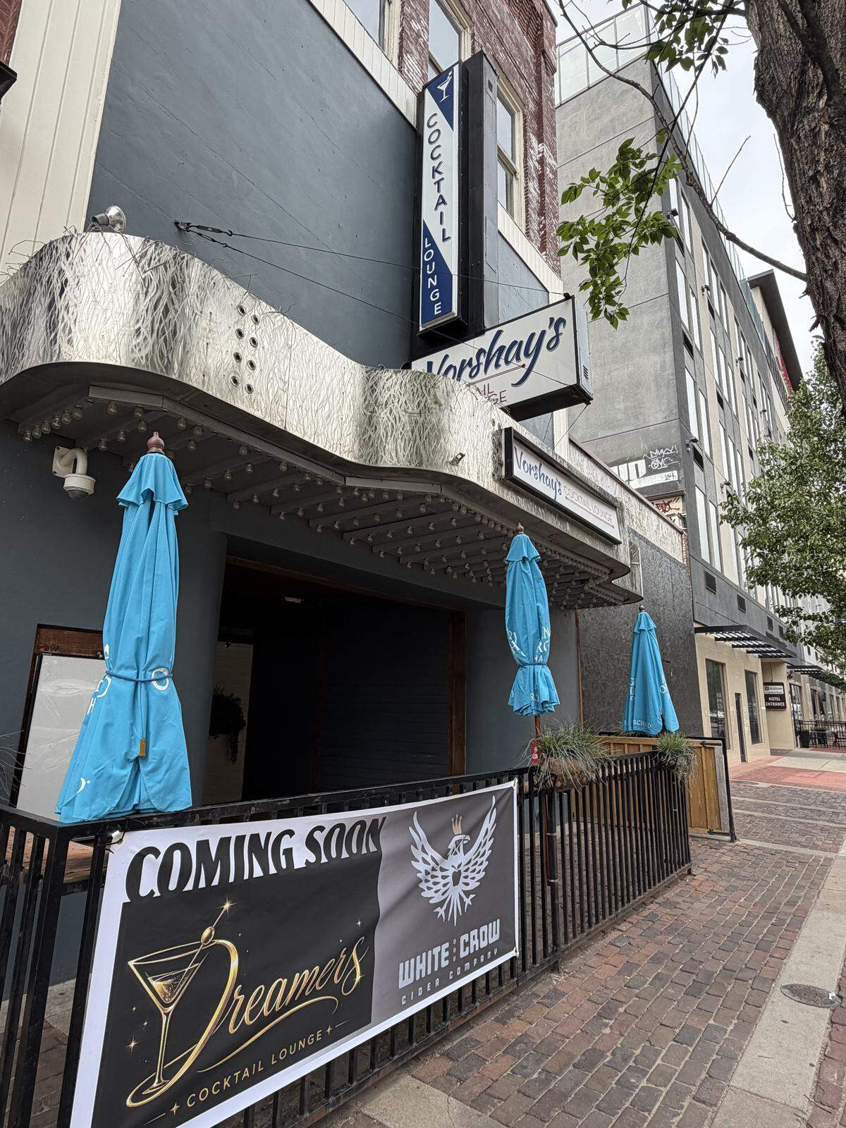 Dreamers Cocktail Lounge will open on June 20 in the former Vorshay’s space at 417 E. Douglas.