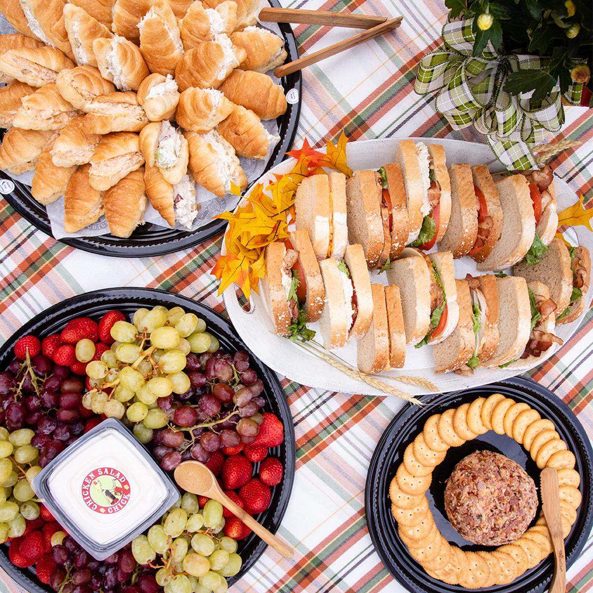 Chicken Salad Chick restaurants also offer catering.
