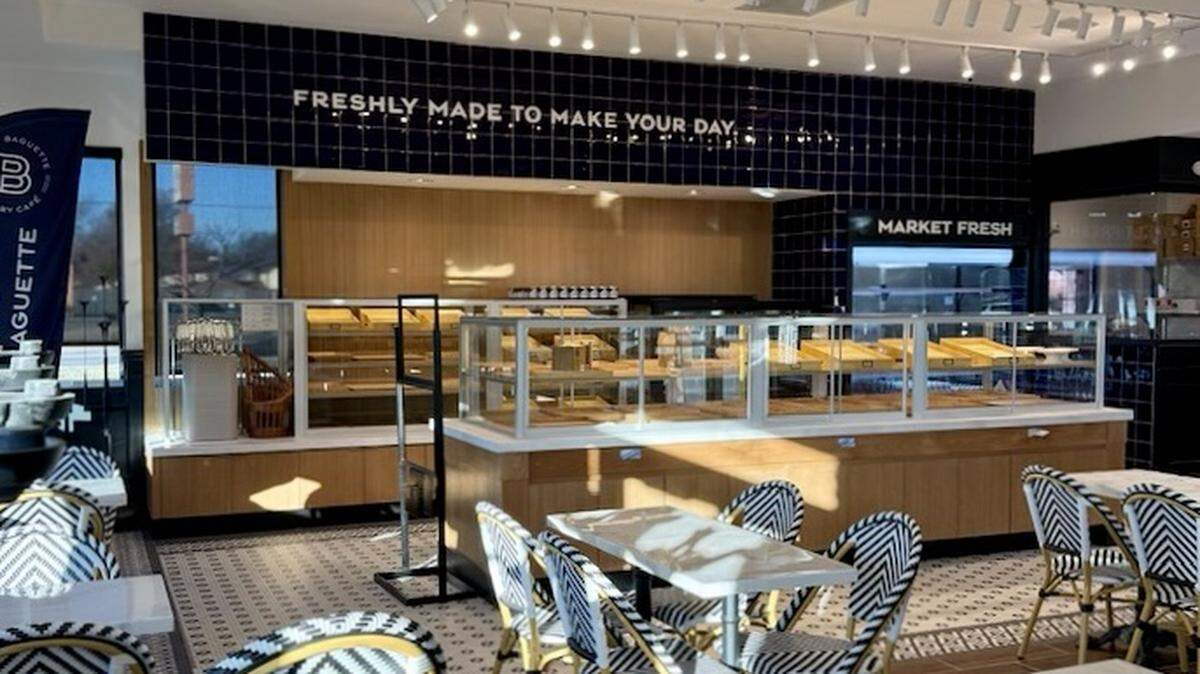 The west-side Paris Baguette is ready to open.