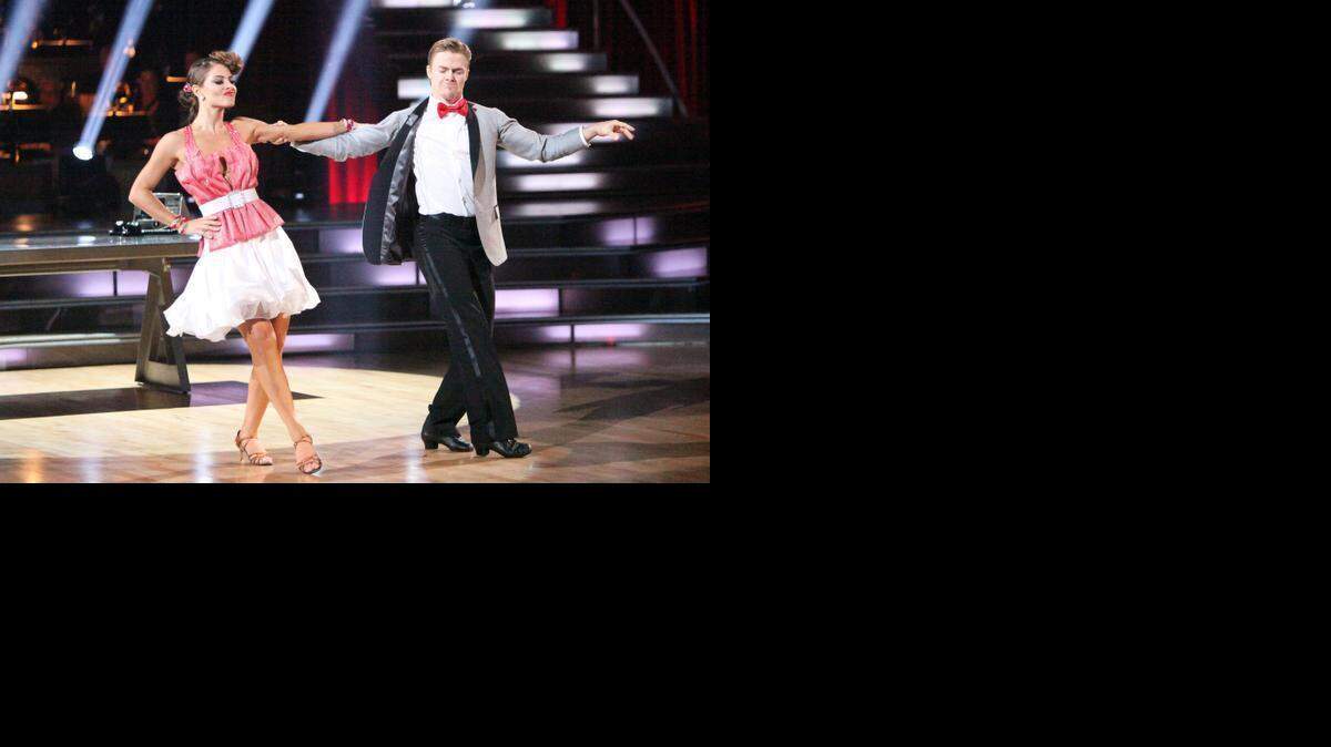 
Derek Hough, with partner Maria Menounos in 2012, is one of the main reasons to tune into “Dancing With the Stars.”
