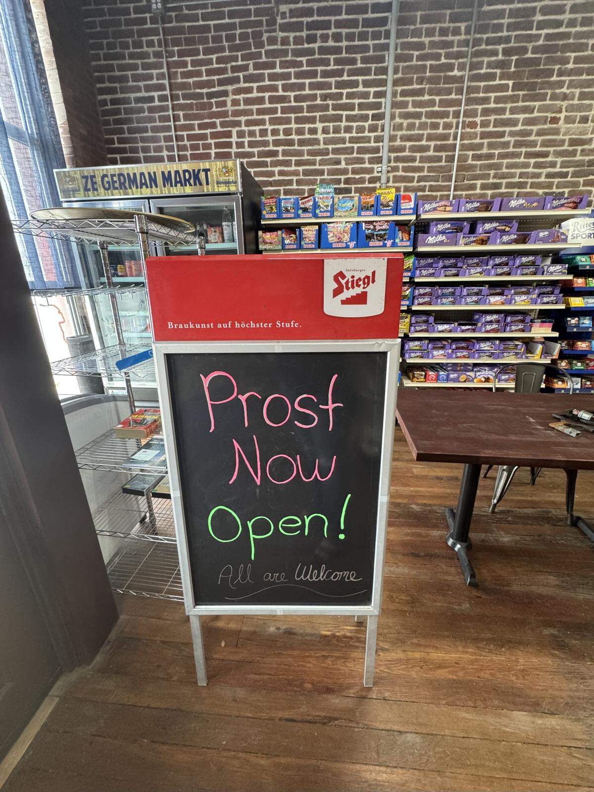 German restaurant Prost opens in its massive new space on St. Francis on Tuesday.