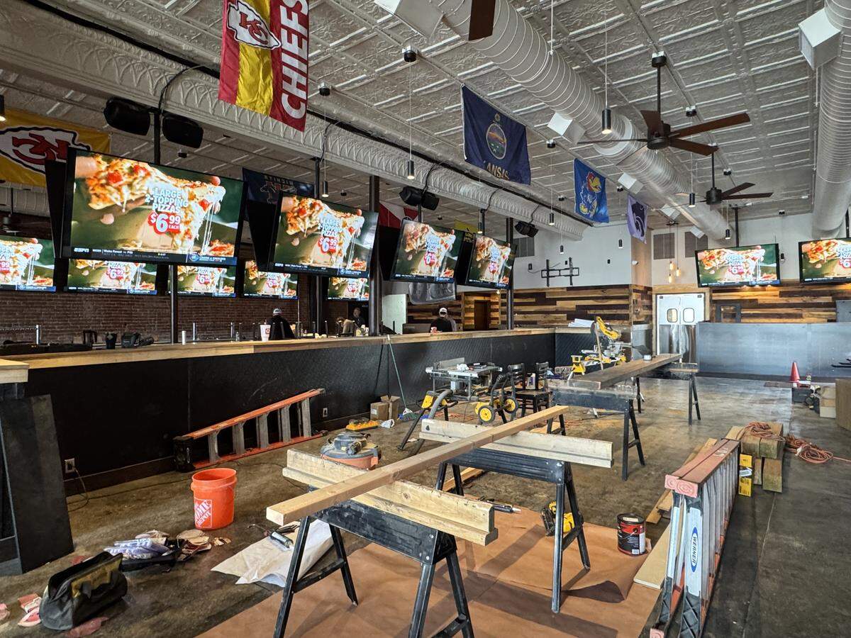 Crews are busy at work transforming the space at 1109 Douglas, previously occupied by The Anchor, into a Wichita location of Johnny’s Tavern. Opening day is planned for Feb. 20.