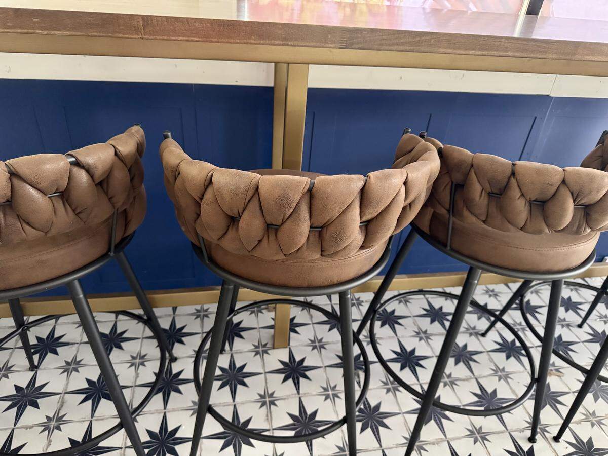 The signature tile floors are installed, and the furniture has arrived at the future home of Wichita’s first Parlor Doughnuts, which should open in mid-September at 7221 W. 21st St.