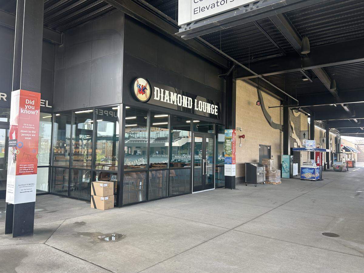 The Diamond Lounge has replaced a satellite team store at Equity Bank Park. It will be open to season-ticket holders for the first two hours of each game. After that, it will be open to the general public.
