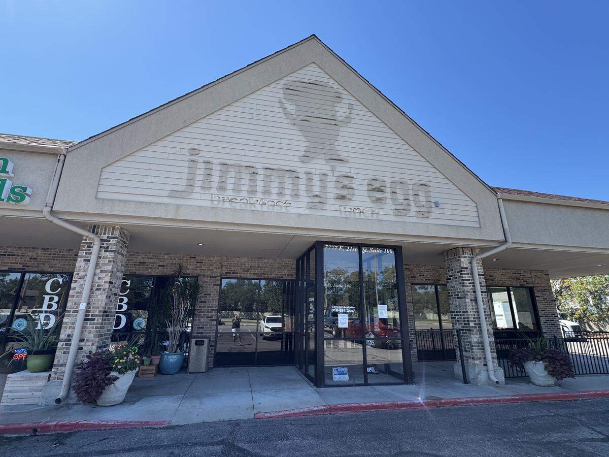 The Jimmy’s Egg at 21st and Rock has been closed since early June.
