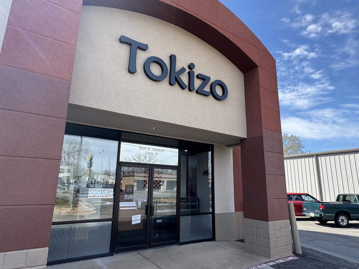 Tokizo opened on Friday at 5321 E. Central.
