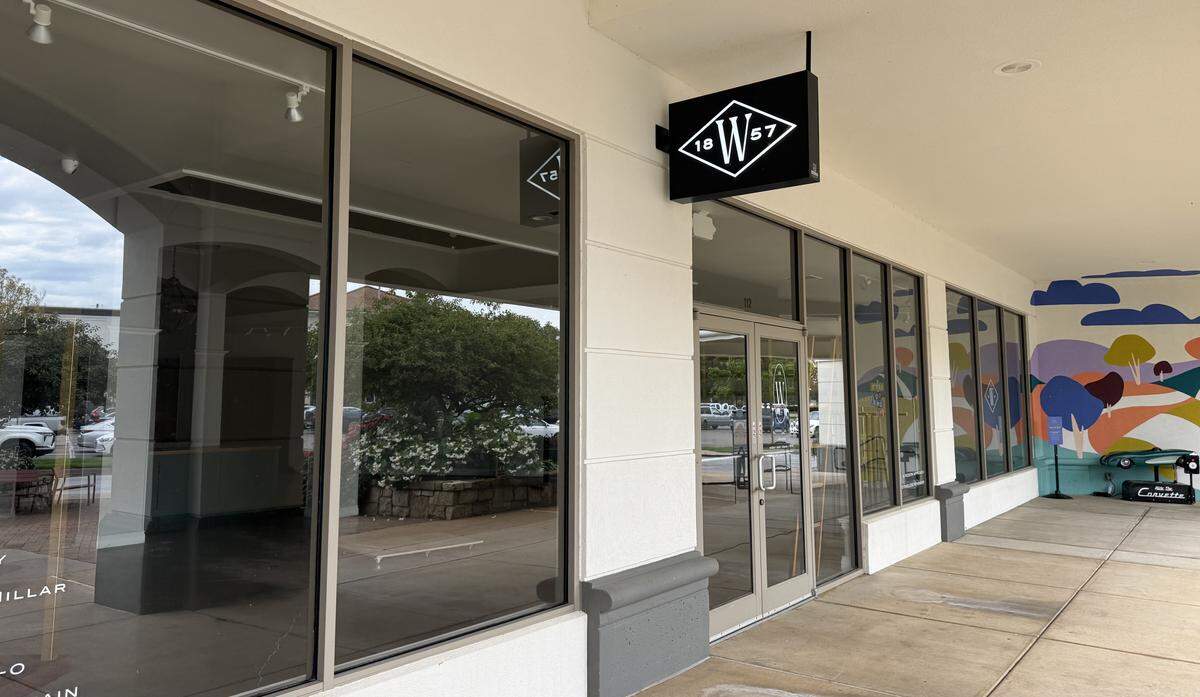 It’s unclear when men’s clothing store W 1857 closed at Bradley Fair.