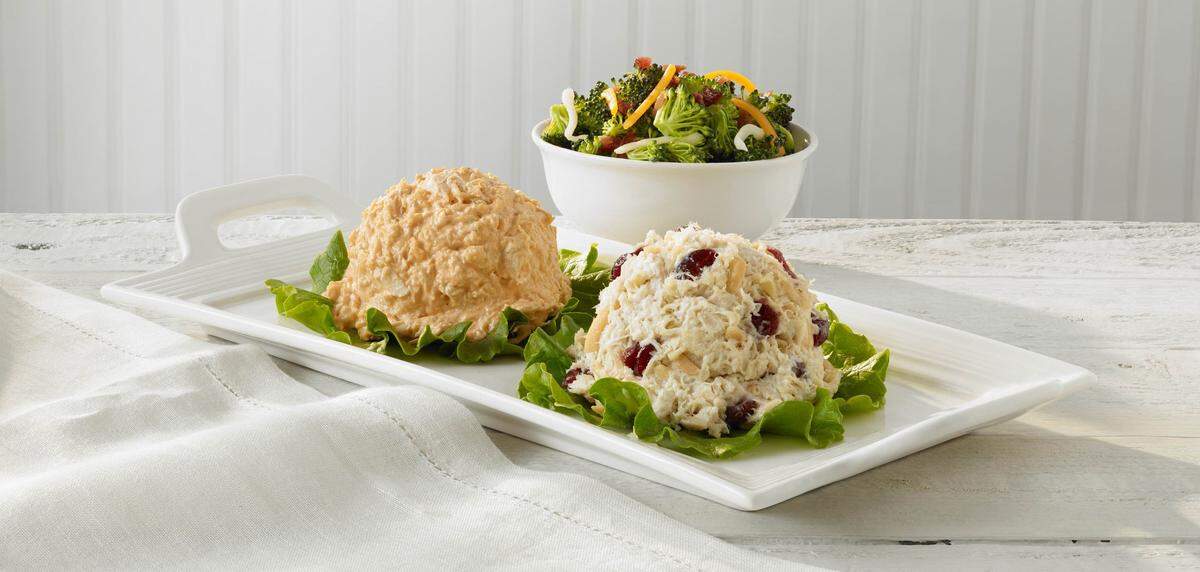 The Chick Trio from Chicken Salad Chick, a restaurant chain that should open in Derby in late June or early July.