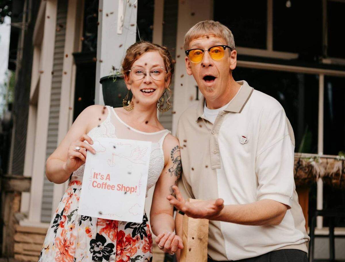 Sarah Jane Sovereign-Gates, left, and James Gates are the owners of Riverside Bohemian, which will open next month in the old R Coffeehouse/Riverside Perk space in Wichita’s Riverside neighborhood.