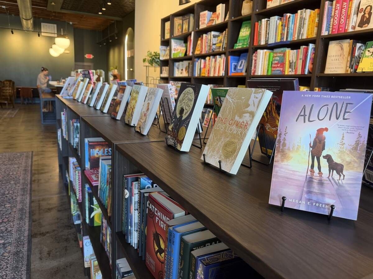 Final Draft bookstore at 1029 W. Douglas will stock around 4,500 books.
