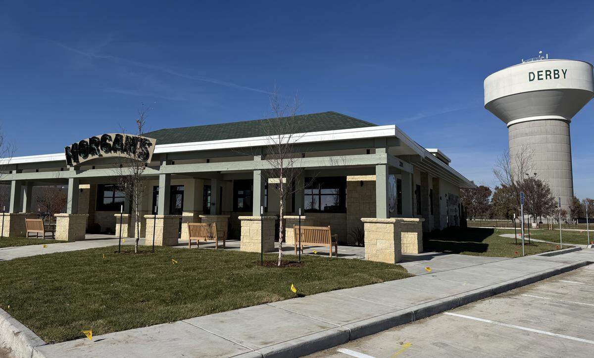 Morgan’s Steakhouse will operate in the shadow of the Derby water tower.