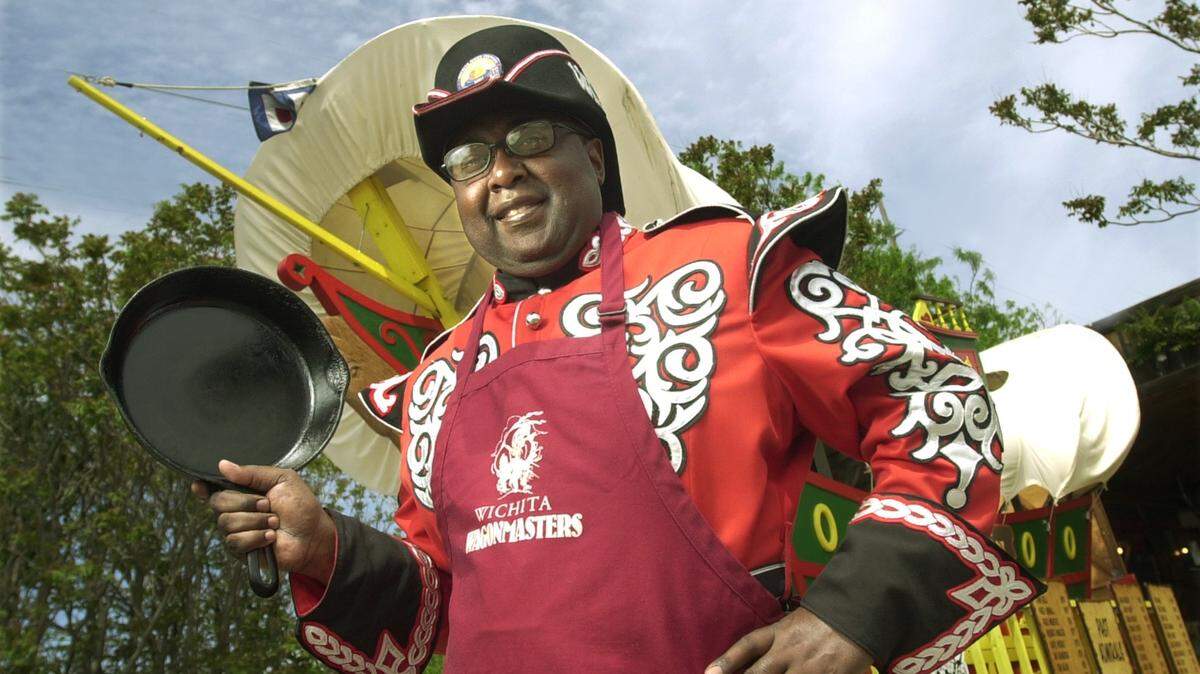 Bob Thompson was the first Black Admiral Windwagon Smith for the Wichita Riverfest. He was named in 2003.