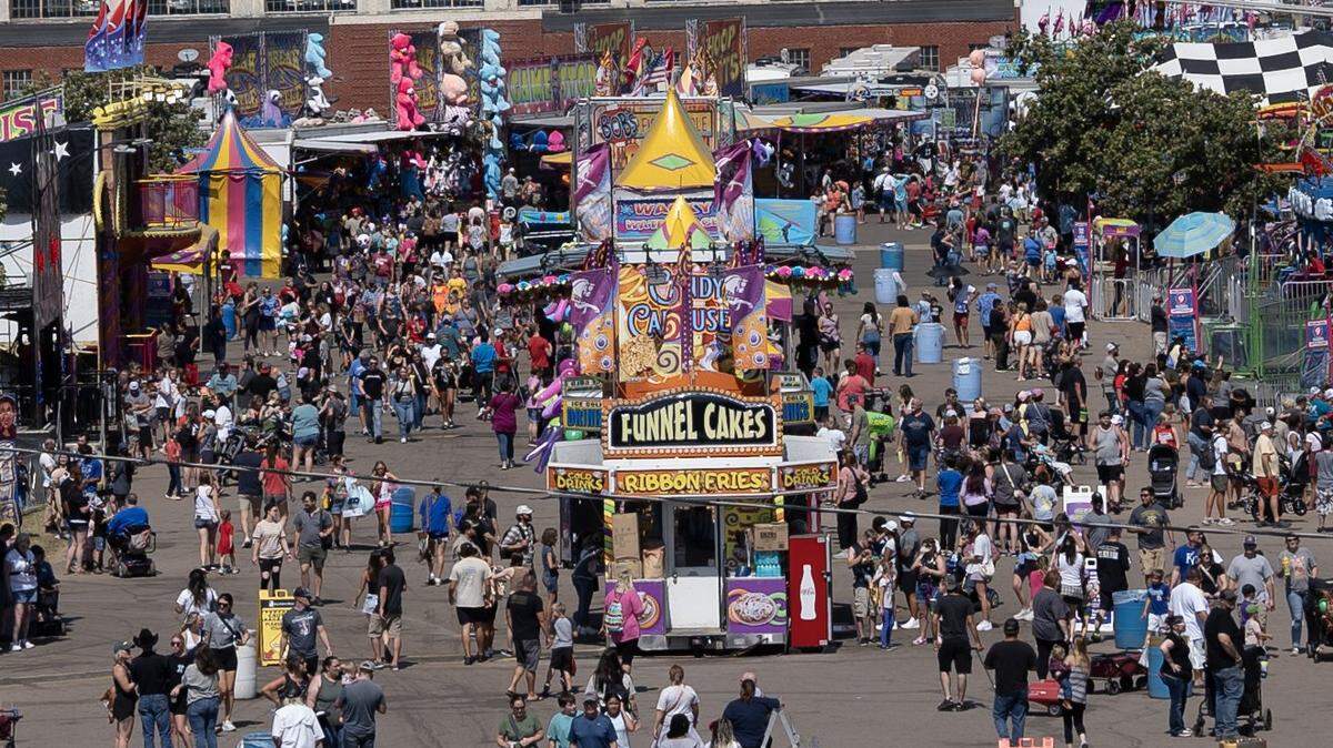 2025 Kansas State Fair attendees have to use different parking after flooding left the on-ground parking unsafe.
